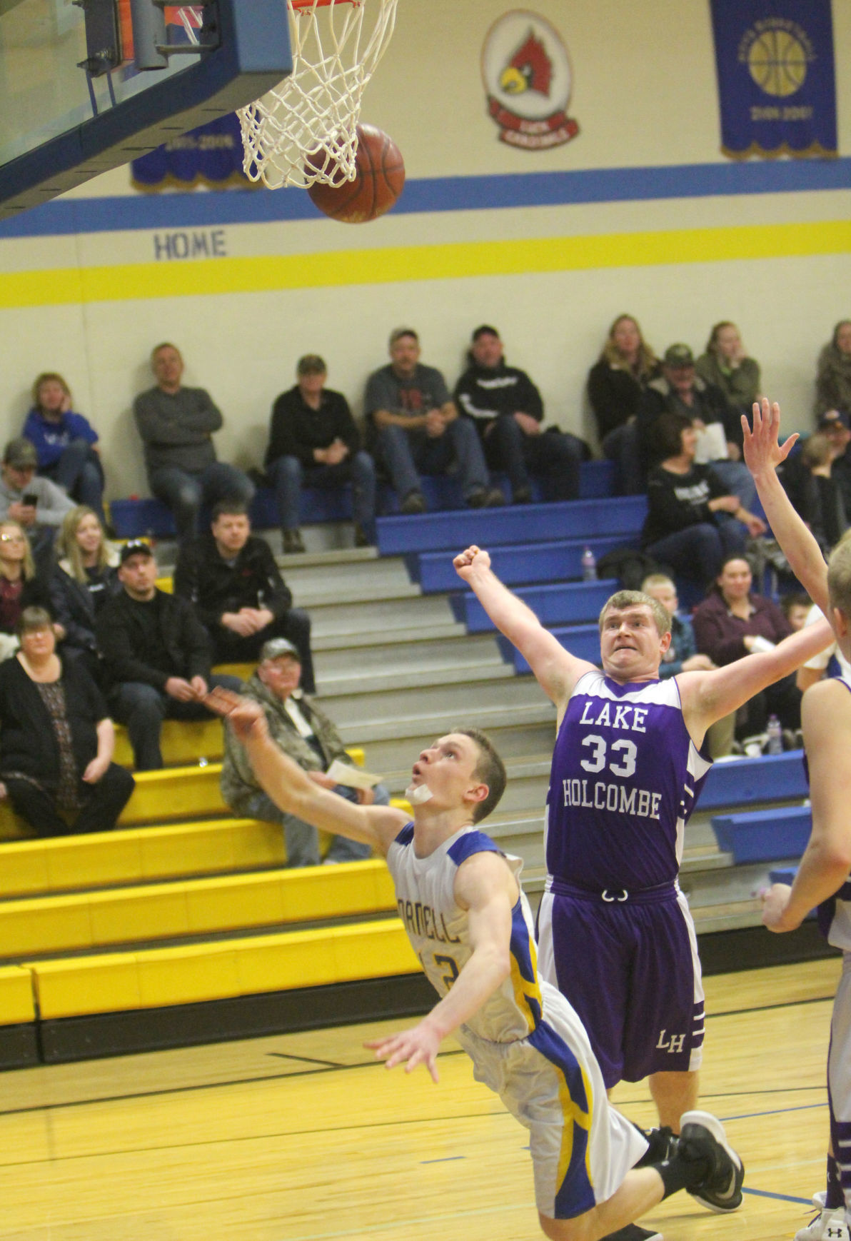 Lake Holcombe at Cornell boys basketball 1-10-19
